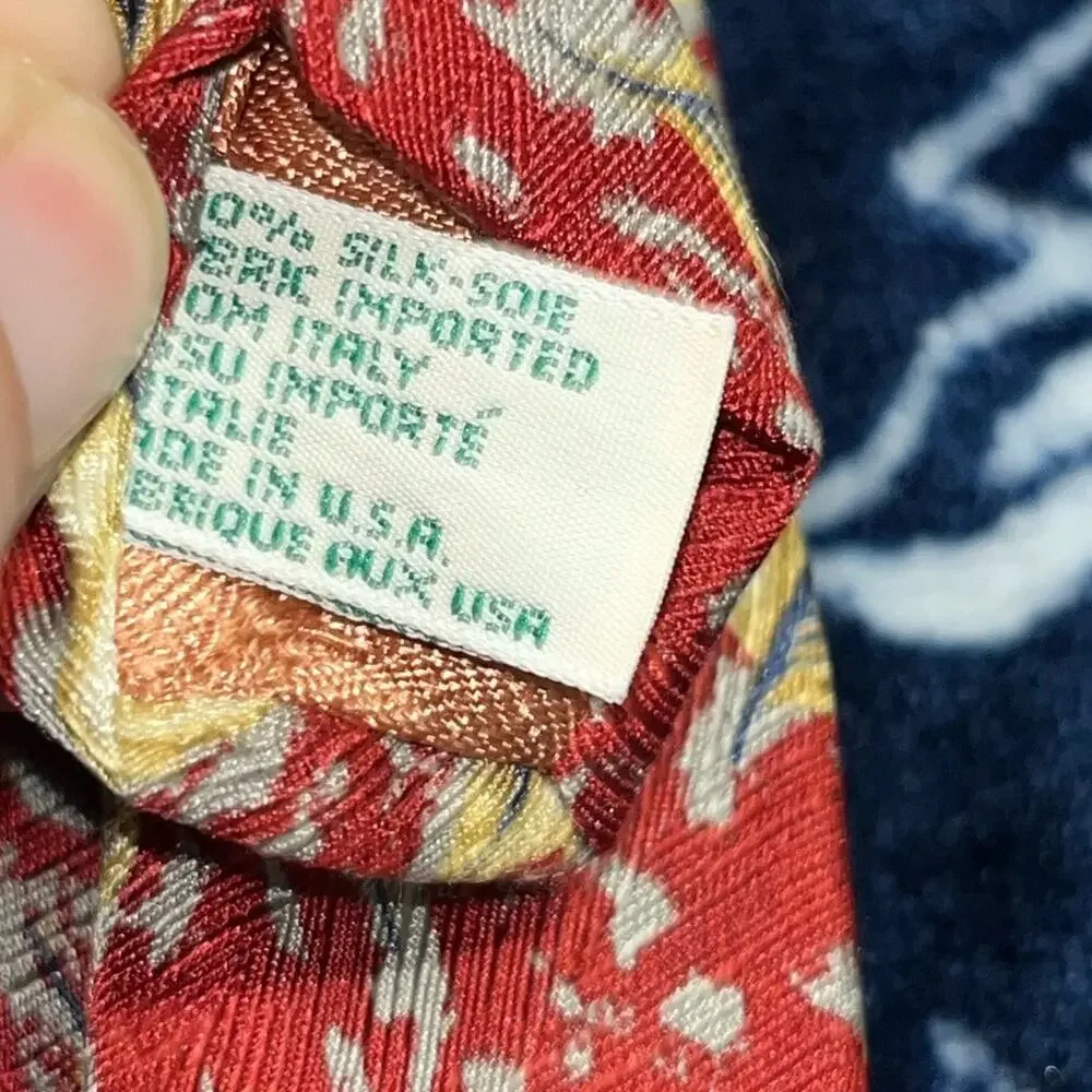 JOSEPH ABBOUD Made in Italy Men's 100% Silk Tie